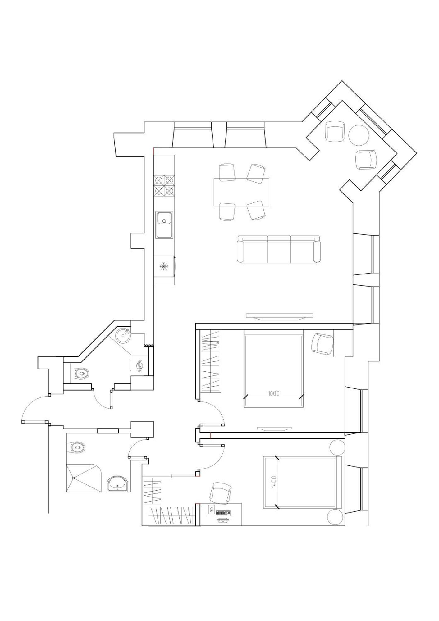 Scandi Group Apartaments 敖德萨 客房 照片